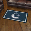 3' x 5' Vancouver Canucks Navy Rectangle Rug