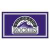3' x 5' Colorado Rockies Purple Rectangle Rug