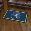 3' x 5' Minnesota Timberwolves Navy Rectangle Rug