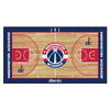 29.5" x 54" Washington Wizards NBA Court Red Rectangle Runner Mat