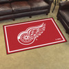 4' x 6' Detroit Red Wings Red Rectangle Rug