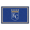 4' x 6' Kansas City Royals Blue Rectangle Rug