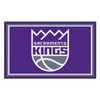 4' x 6' Sacramento Kings Purple Rectangle Rug