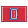 4' x 6' Los Angeles Clippers Red Rectangle Rug