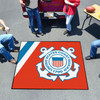 59.5" x 71" U.S. Coast Guard Red Tailgater Mat