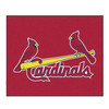 59.5" x 71" St. Louis Cardinals Red Tailgater Mat