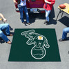 59.5" x 71" Oakland Athletics Elephant Logo Green Tailgater Mat