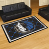 59.5" x 88" Dallas Mavericks Blue Rectangle Rug