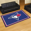 59.5" x 88" Toronto Blue Jays Blue Rectangle Rug