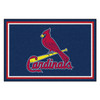 59.5" x 88" St. Louis Cardinals Red Rectangle Rug