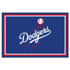 59.5" x 88" Los Angeles Dodgers Blue Rectangle Rug