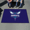 59.5" x 94.5" Charlotte Hornets Purple Rectangle Ulti Mat