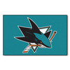 59.5" x 94.5" San Jose Sharks Turquoise Rectangle Ulti Mat
