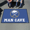 59.5" x 94.5" Buffalo Sabres Navy Man Cave Rectangle Ulti Mat