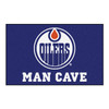 59.5" x 94.5" Edmonton Oilers Blue Man Cave Rectangle Ulti Mat