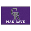 59.5" x 94.5" Colorado Rockies Purple Man Cave Rectangle Ulti Mat