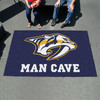 59.5" x 94.5" Nashville Predators Blue Man Cave Rectangle Ulti Mat