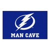59.5" x 94.5" Tampa Bay Lightning Blue Man Cave Rectangle Ulti Mat