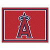 8' x 10' Los Angeles Angels Red Rectangle Rug