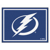 8' x 10' Tampa Bay Lightning Blue Rectangle Rug