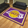 8' x 10' Los Angeles Lakers Purple Rectangle Rug