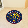 27" Denver Nuggets Roundel Navy Round Mat