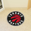 27" Toronto Raptors Roundel Red Round Mat