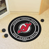 27" New Jersey Devils Round Hockey Puck Mat