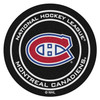 27" Montreal Canadiens Round Hockey Puck Mat