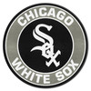 27" Chicago White Sox Roundel Black Round Mat