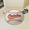 27" Baltimore Orioles Round Baseball Style Mat