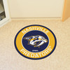 27" Nashville Predators Roundel Blue Round Mat