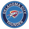 27" Oklahoma City Thunder Roundel Blue Round Mat