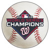 27" Washington Nationals 2019 World Series Champions Round Baseball Mat