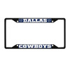 Dallas Cowboys Black License Plate Frame