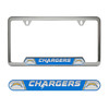 Los Angeles Chargers Embossed License Plate Frame