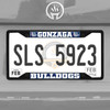 Gonzaga Bulldogs Black License Plate Frame