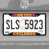 Iowa State Cyclones Black License Plate Frame