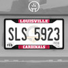 Louisville Cardinals Black License Plate Frame