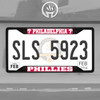 Philadelphia Phillies Black License Plate Frame