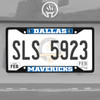 Dallas Mavericks Black License Plate Frame