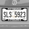 Pittsburgh Steelers Black License Plate Frame