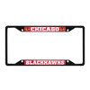 Chicago Blackhawks Black License Plate Frame