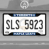 Toronto Maple Leafs Black License Plate Frame