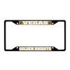 Vegas Golden Knights Black License Plate Frame