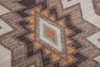 4' x 5' Barrel Worn Saddle Southwest Rectangle Rug