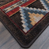 5' x 8' Bow Strings Brown Southwest Rectangle Rug