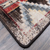 8' x 11' Bow Strings Distressed Brown Southwest Rectangle Rug