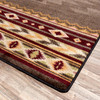 3' x 4' Cinnabar Star Southwest Rectangle Scatter Rug