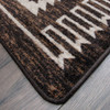 5' x 8' Cloudburst Chocolate Southwest Rectangle Rug